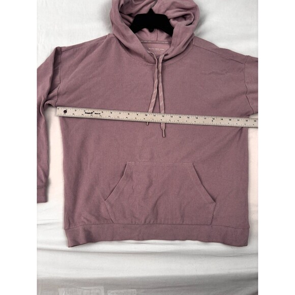 Marc New York Women’s Large Hoodie Mauve Pink Pullover Sweatshirt Kangaroo Pocke - Picture 3 of 9